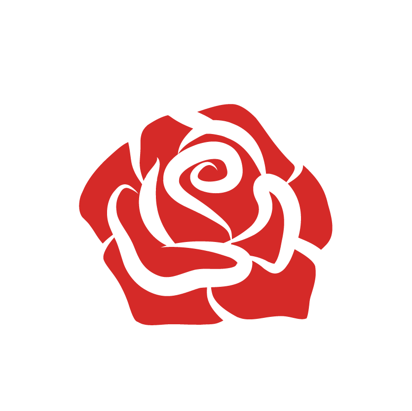 Website Icon - Red rose